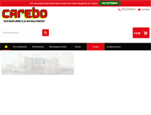 Tablet Screenshot of carebo.nl